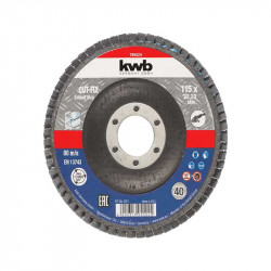 comprar Disco de Láminas Cutfix 115x22 Grano 40 Einhell online - Einhell