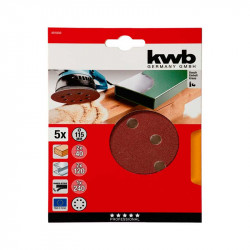 comprar Juego 5 Discos Abrasivos 115 mm. Grano 60 Einhell online - Einhell