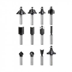 comprar Juego De 12 Fresas Surtidad Vástago 8 mm. Einhell online - Einhell