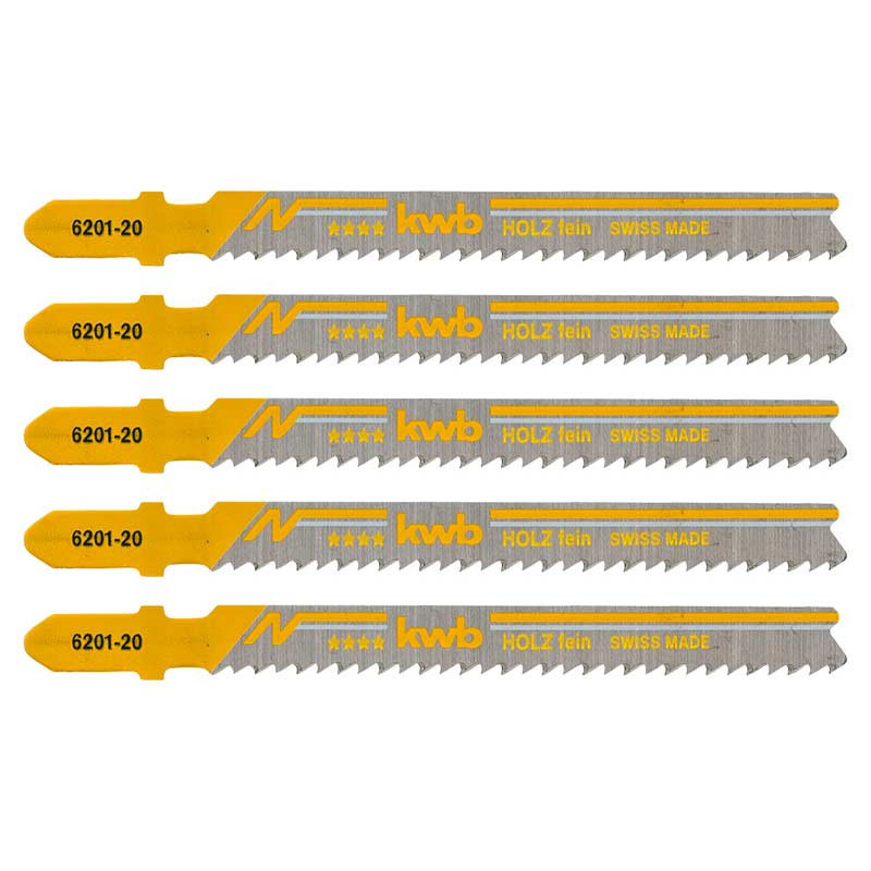 comprar Hojas de Calar Corte Fino Madera 75 mm Blister 5ud. Kwb online - Einhell