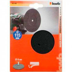 Plato Velcro 115Mm 8Mm Para Taladro Einhell