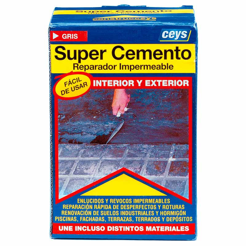 Cemento rápido impermeable 1,5Kg Ceys