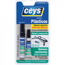Adhes.Plasticos Dificil 30ml Ceys