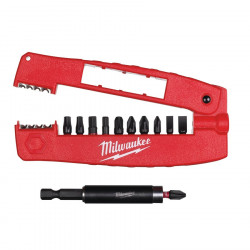 Estuche 12 piezas G1 Drive Guide Shockwave Impact Duty Milwaukee