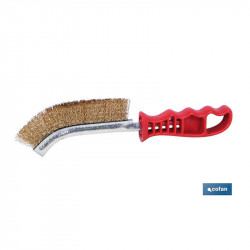 comprar Cepillo Universal Alambre Acero Latonado. Cofan online - Cofan
