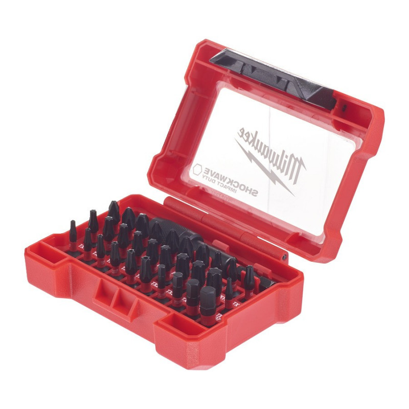 Estuche 32 piezas Shockwave Impact Duty Milwaukee Estuche 32 piezas Shockwave Impact Duty Milwaukee