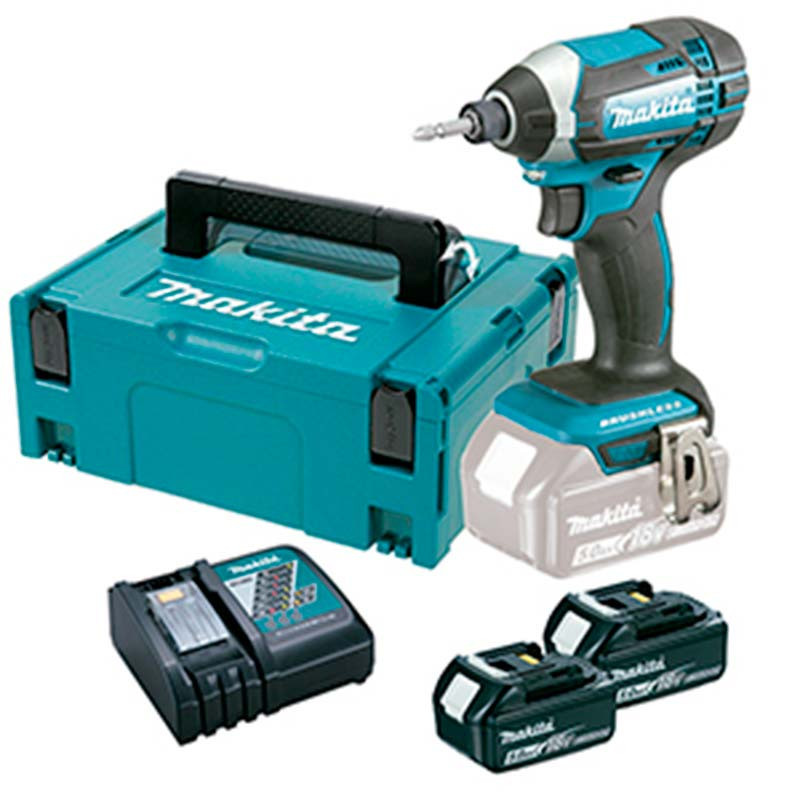 Compra Atornillador de impacto 18V 5.0Ah Makita al mejor precio