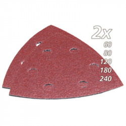comprar Set de lijas de velcro triangular madera 10pcs Makita online - Makita