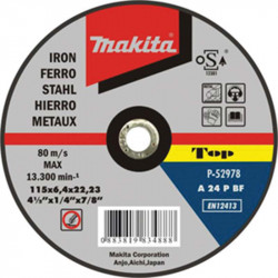 comprar Disco de desbarbe 115mm Makita online - Makita