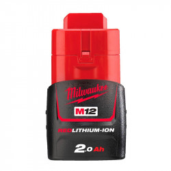 Batería Red Lithium-ion M12 B2 2.0AH Milwaukee