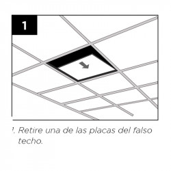 comprar Ventilador de techo empotrado Wind Square online - White Westinghouse
