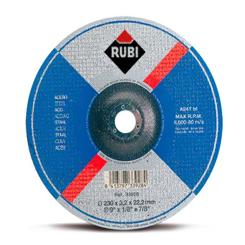 comprar Disco corte acero A24T BF-230 Rubi online - Rubi