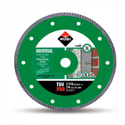 comprar Disco diamante general obra TURBO TSV-115 PRO Rubi online - Rubi