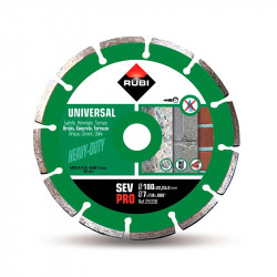 comprar Disco diamante general obra SEGMENTADO SEV-180 PRO Rubi online - Rubi