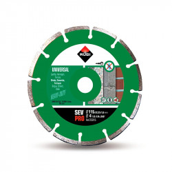 comprar Disco diamante general obra SEGMENTADO SEV-115 SUPERPRO Rubi online - Rubi