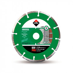 Disco diamante general obra SEGMENTADO SEV-115 SUPERPRO Rubi