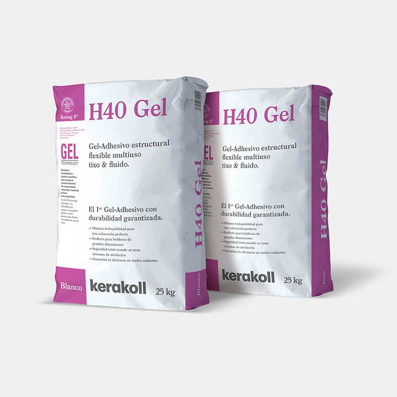 H40 Gel 5 y 25Kg Kerakoll. H40 Gel 5 y 25Kg Kerakoll.
