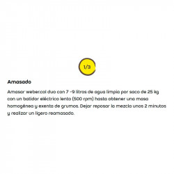 WeberCol Flex Duo 25Kg.