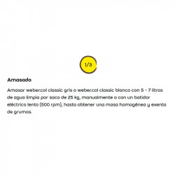 WeberCol Classic 25Kg.