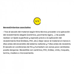 comprar WeberFloor Radiante 25Kg. online - Weber