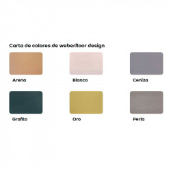 comprar WeberFloor Design 20 Kg. online - Weber