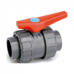 comprar Valvula Esfera Pvc Encolar 75 Gris online - Jimten