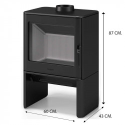 comprar Estufa E-40 Hergom hierro fundido online - Hergom