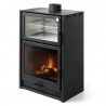 comprar Estufa de leña con horno modelo Arce de Hergom online - Hergom