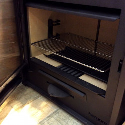 comprar Estufa de leña con horno modelo Arce de Hergom online - Hergom