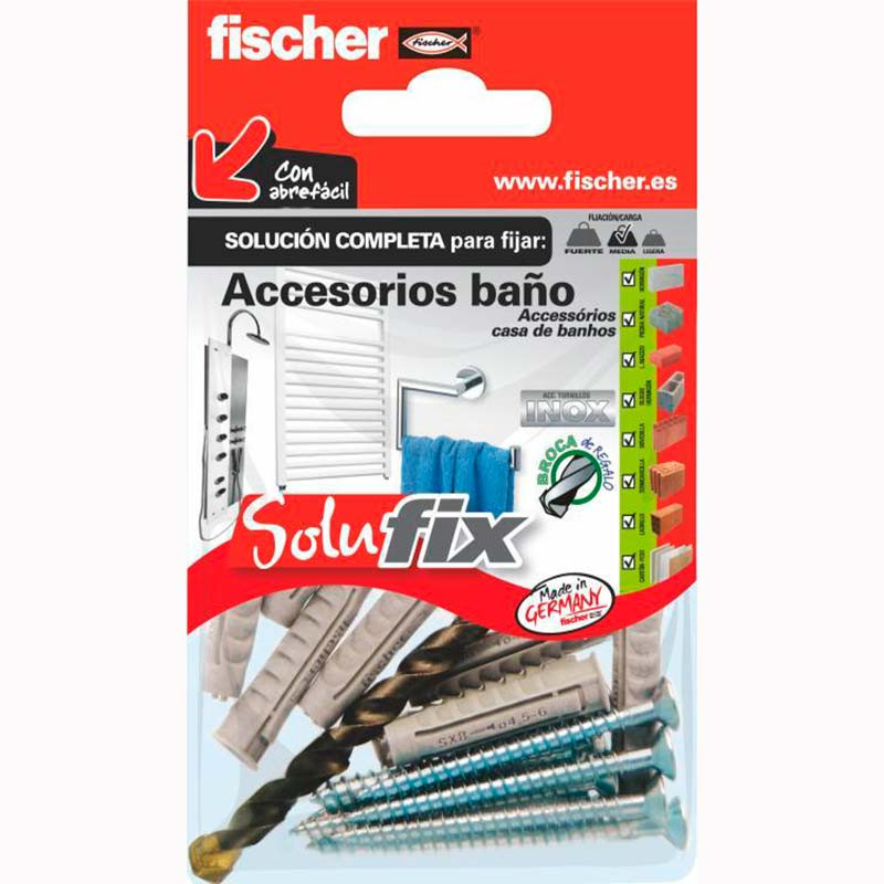 comprar Solufix Accesorios Baños Fischer online - Fischer comprar Solufix Accesorios Baños Fischer online - Fischer