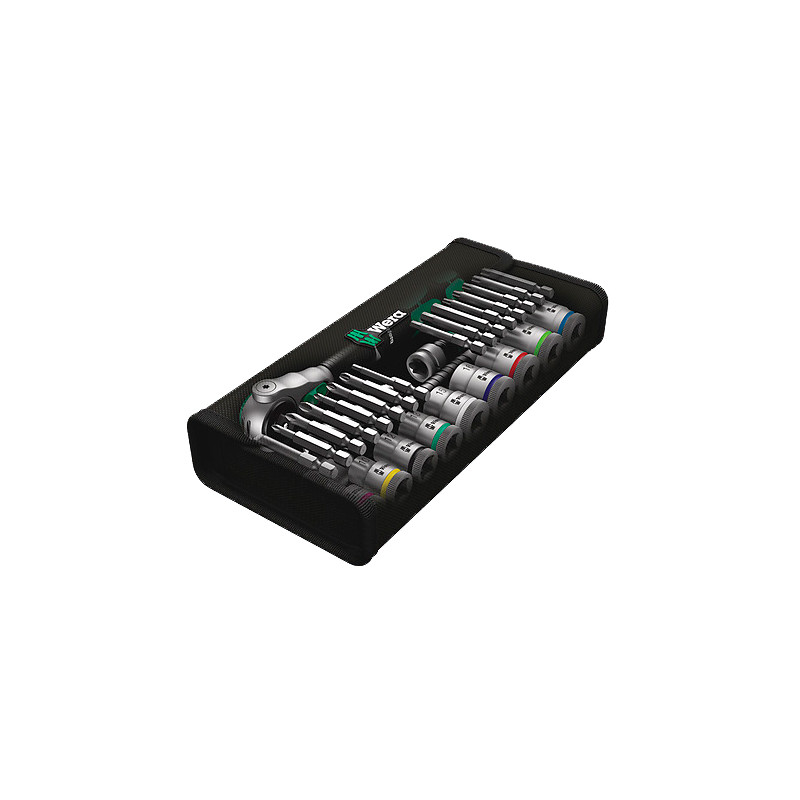 comprar Juego Carraca Zyklop Speed 1-2 Cuadradillo Metrico Wera online - Wera