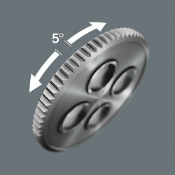 comprar Juego Carraca Zyklop Speed 1-2 Cuadradillo Metrico Wera online - Wera