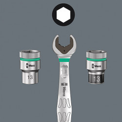 comprar Juego Carraca Zyklop Speed 1-2 Cuadradillo Metrico Wera online - Wera