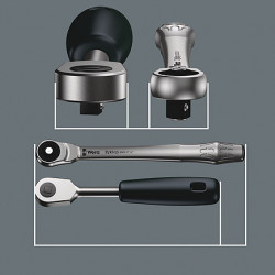 comprar Carraca Cuadradillo Pasante 38 Zyklop Metal Wera online - Wera