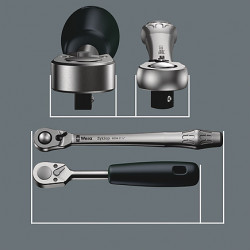comprar Carraca Cuadradillo 38 Con Palanca De Inversion Zyklop Metal Wera online - Wera
