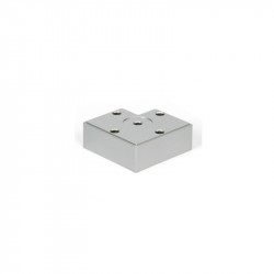 comprar Blister 4 Patas Abs 30mm Aluminio Mate Nesu online - Nesu