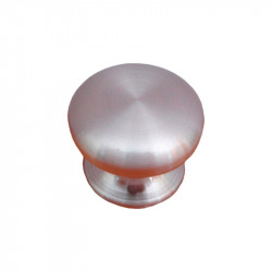 comprar POMO TIRADOR BOLA 25 MM NIQUEL CEPILLADO Nesu online - Nesu