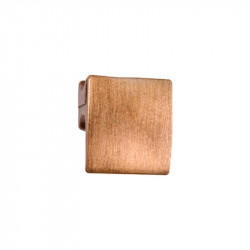 comprar Pomo Tirador 22x24mm Cuero Mate Nesu online - Nesu