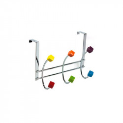 comprar Percha Sobrepuerta Con Cuadrados Cromo Nesu online - Nesu