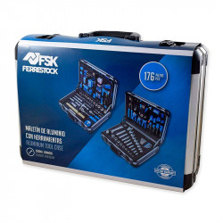 comprar Maletín aluminio 176 Piezas Ferrestock online - Ferrestock