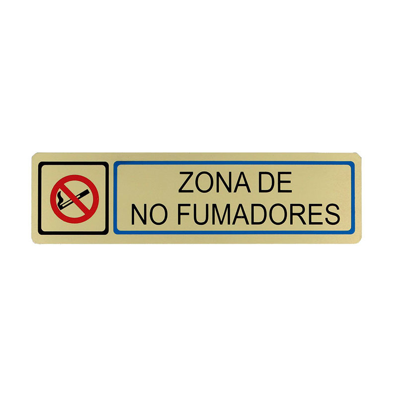 comprar Placa informativa "Zona No Fumadores" Modelo 69. Amig online - Amig