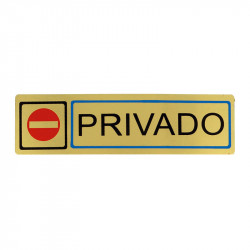 comprar Placa informativa "Privado" Modelo 67. Amig online - Amig