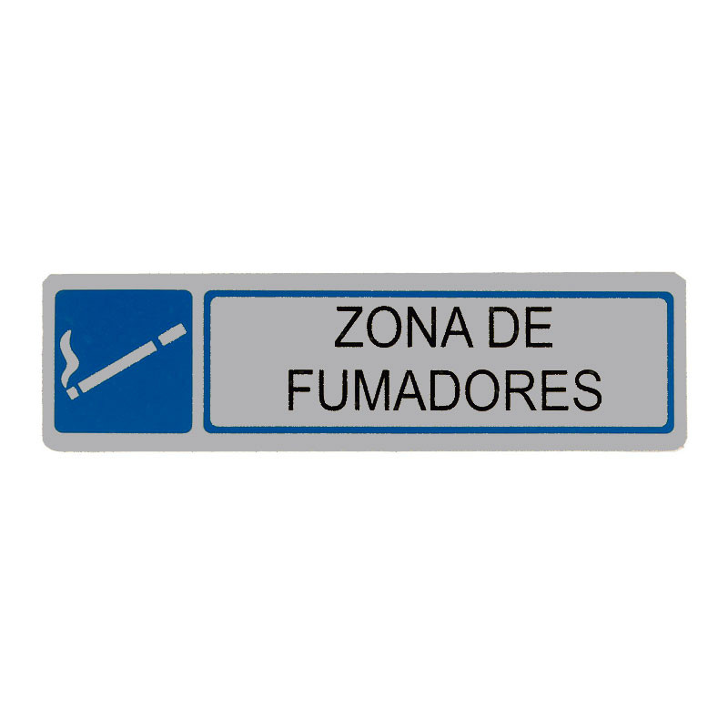 comprar Placa informativa "Zona de Fumadores" Modelo 55. Amig online - Amig