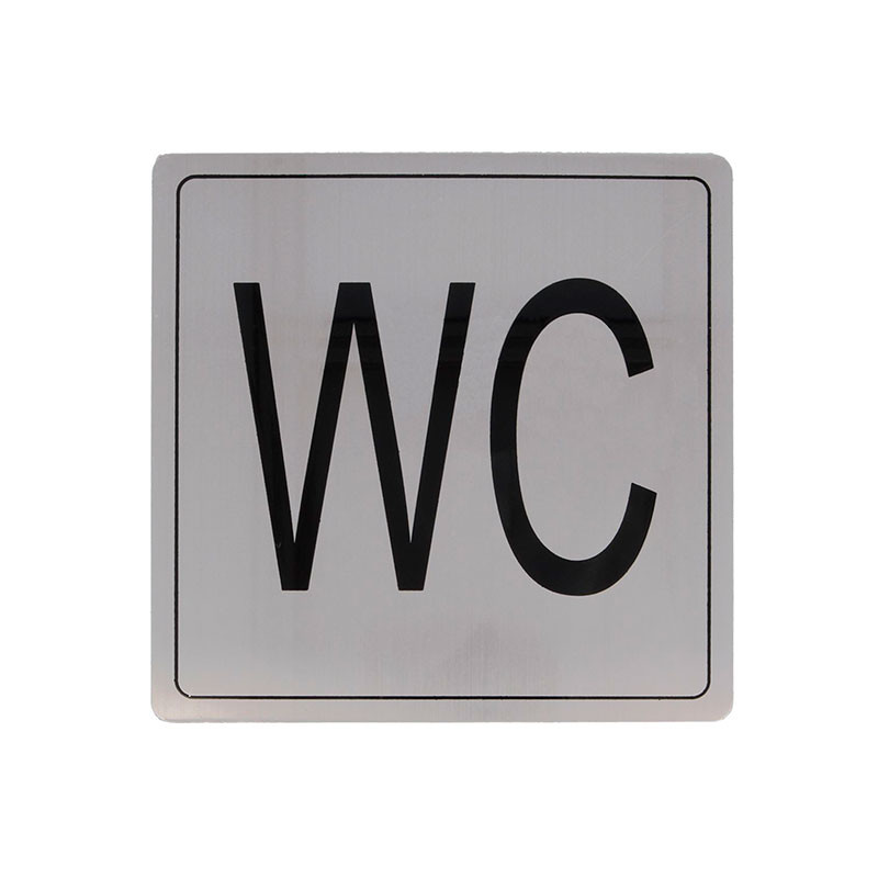 Placa Símbolo "WC" Modelo 108. Amig