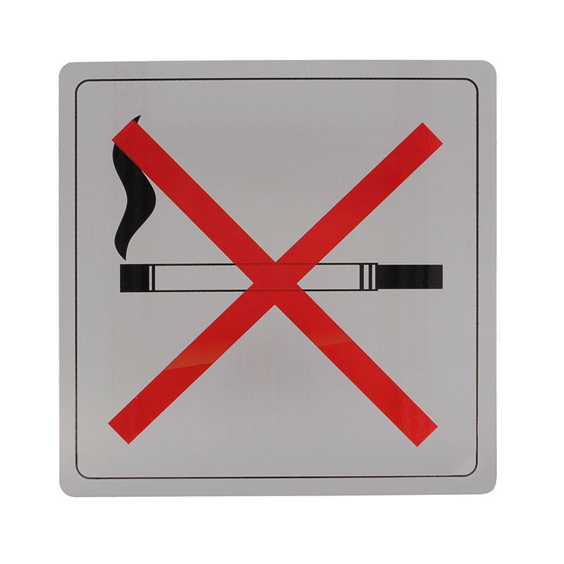 Placa símbolo "No Fumar" Modelo 110. Amig