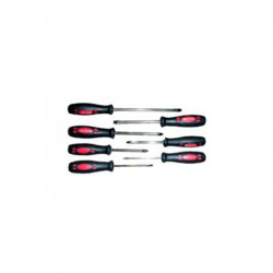 comprar Estuche 7 Destornilladores Punta Negra Bresme online - Bresme