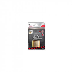 comprar Candado Laton Arco Normal 20mm 3 Llaves Bresme online - Bresme
