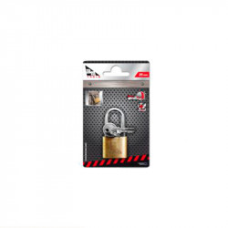 comprar Candado Latón Arco Largo 3 Llaves Bresme online - Bresme