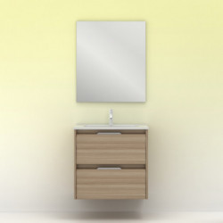 comprar Set Suki 60cm 2 Cajones Nogal Arenado online - Amizuva
