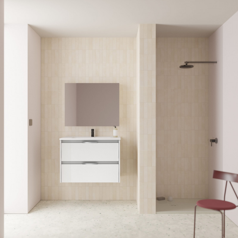 comprar Set Suki 80cm 2 Cajones Blanco Brillo online - Amizuva comprar Set Suki 80cm 2 Cajones Blanco Brillo online - Amizuva